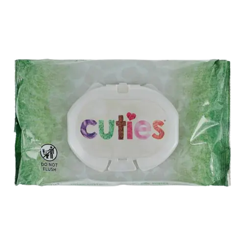 photo of cuties baby wipes