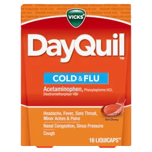 photo of dayquil 16 caps 