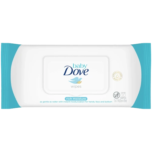 photo of dove baby wipes 