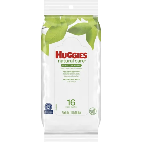 photo of huggies 16 pack baby wipes