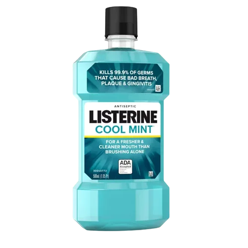 photo of listerine bottle 500ml