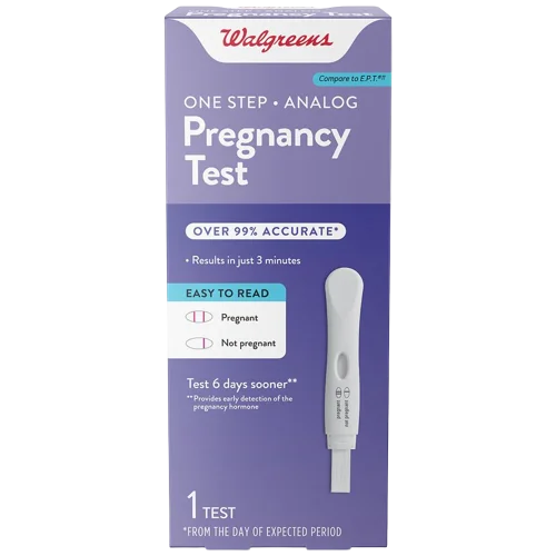 photo of pregnancy test