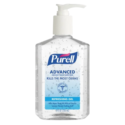 photo of purell large hand sanitizer