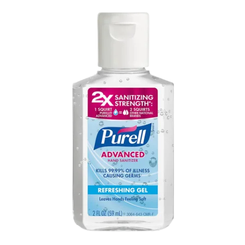 photo of purell hand sanitizer