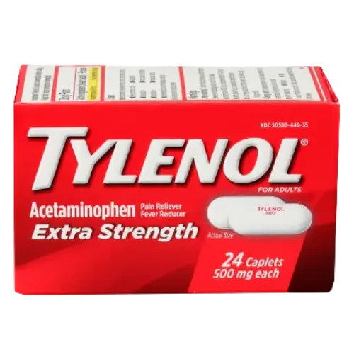 photo of tylenol 24 pack 